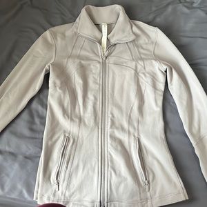 lulu lemon define jacket in color lunar rock